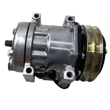 Sanden SD7H13 A/C Compressor 415-2557 compatible with Caterpillar CAT Engine C2.6 C3.3B Excavator 307 307E 307E2 308E 308E2