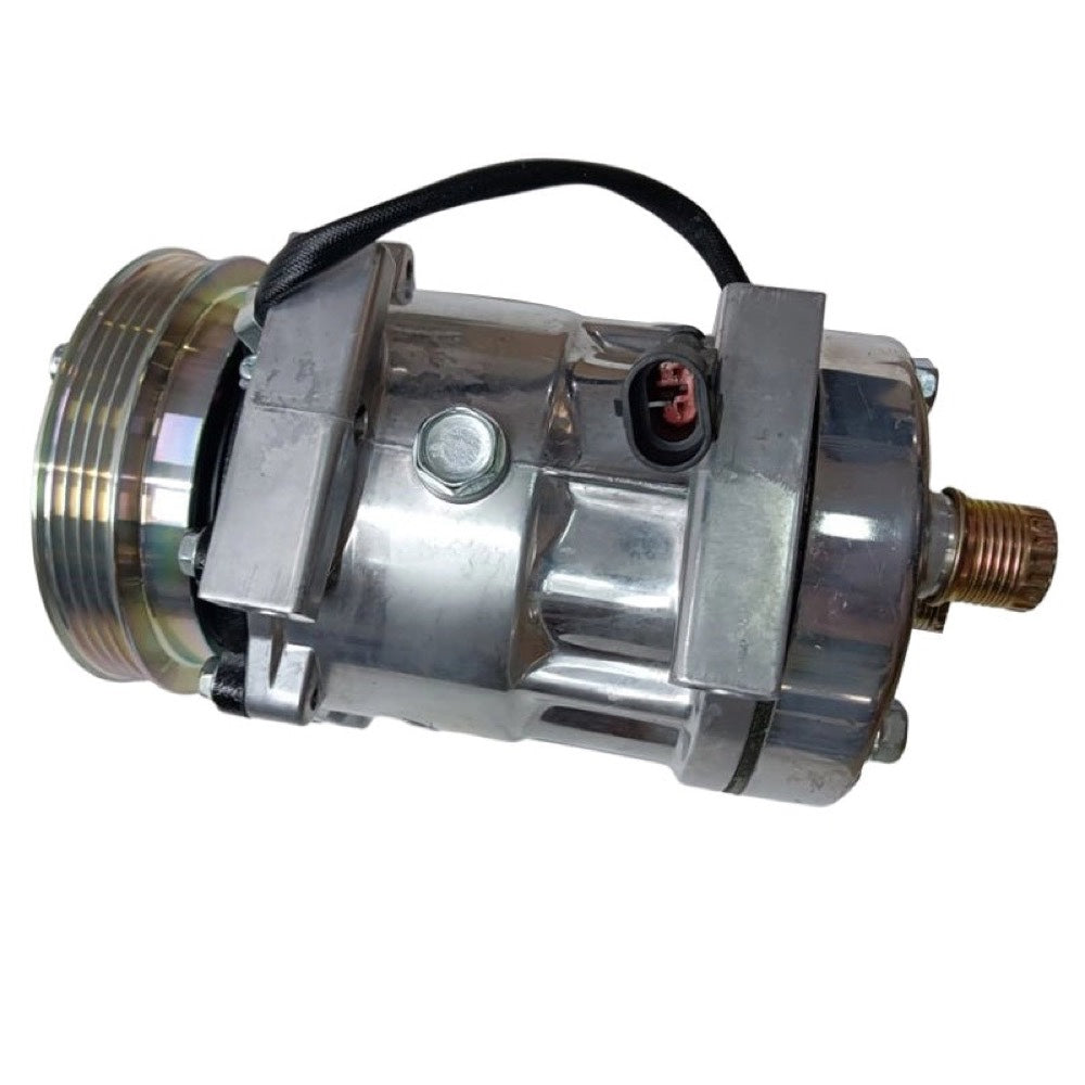 Sanden SD7H15 A/C Compressor 87519620 suitable for Ford New Holland T4020 T4030 T4040 T4050 T4060F T5040 T5050 T5060 T5070 TD5010