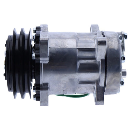 Sanden SD7H15 Air Conditioning Compressor VOE111044194 for use with Volvo Wheel Loader L90E L90D L70E L70D L60E L50E