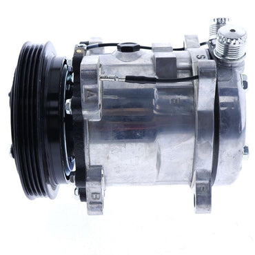 SD5H11 A/C Compressor 6372 84321961 47741862 fits CASE Loader TR340 TV380 SV250 SV280 SV300 TR270 SV340 TR310 TR320 SR200 SR210 SR220 SR240 SR250 SR270