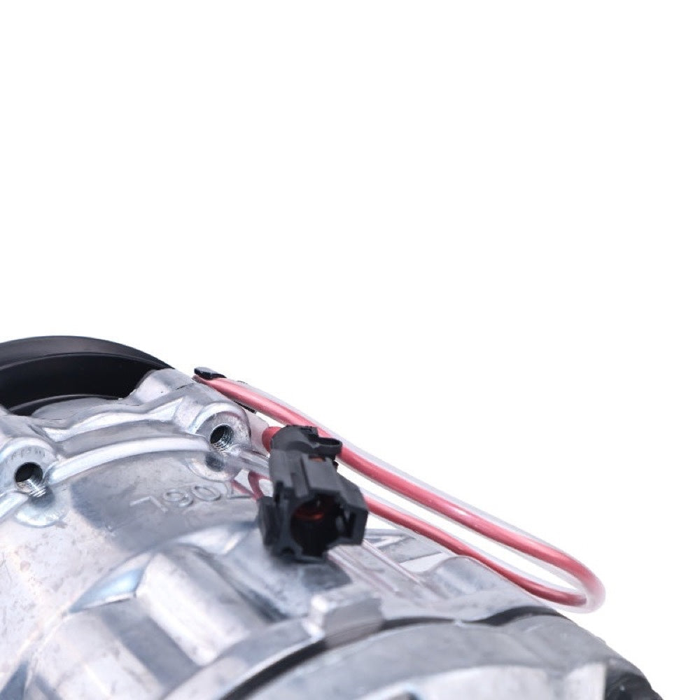 SD7B10 12V A/C Compressor 172B11-18100 compatible with Yanmar Excavator VIO80 VIO82 VIO33 SV100-2B SV100-2A VIO80-1A