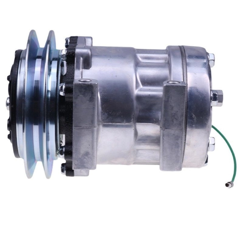 SD7H13 A/C Compressor LC91V00002F1 fits Kobelco SK200LC-6 ED190LC SK480LC-6E SK210LC SK160LC SK210LC-6E SK330LC-6E SK290LC SK290LC-6E SK200-6 SK250LC SK330LC