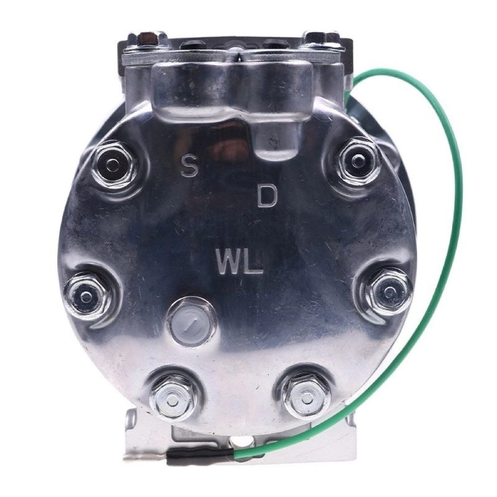 SD7H13 A/C Compressor LC91V00002F1 fits Kobelco SK200LC-6 ED190LC SK480LC-6E SK210LC SK160LC SK210LC-6E SK330LC-6E SK290LC SK290LC-6E SK200-6 SK250LC SK330LC