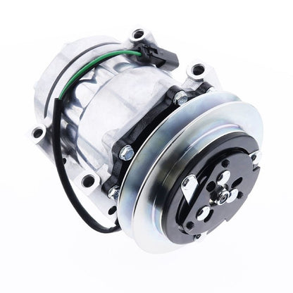 SD7H13 A/C Compressor LC91V00002F1 fits Kobelco SK200LC-6 ED190LC SK480LC-6E SK210LC SK160LC SK210LC-6E SK330LC-6E SK290LC SK290LC-6E SK200-6 SK250LC SK330LC