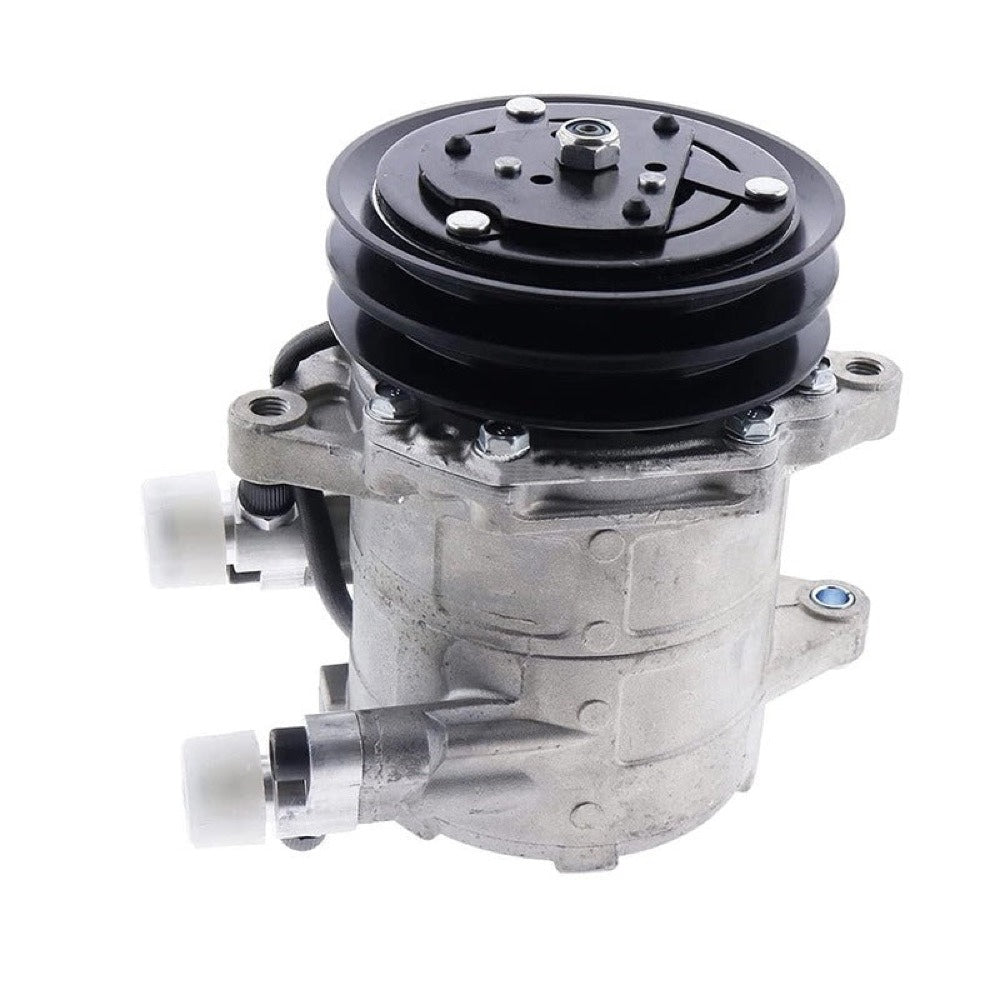 Seltec TM-08 Air Conditioning Compressor 6733655 for use with Bobcat Skid Steer Loader A220 A300 S150 S160 S175 S185 S205 S220 S250 S300 S330