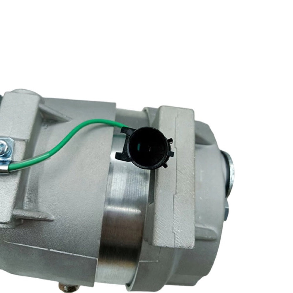 V5 A/C Compressor 11Q6-90040 11Q6-90041 compatible with Hyundai Excavator HW140 HW160 HW210 HX140L HX160L HX180L