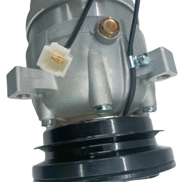 V5 A/C Compressor 5110511 fits Mahindra 2555 Kioti DK45 DK55 DK65C DK901C Tractor Bobcat E80 Excavator
