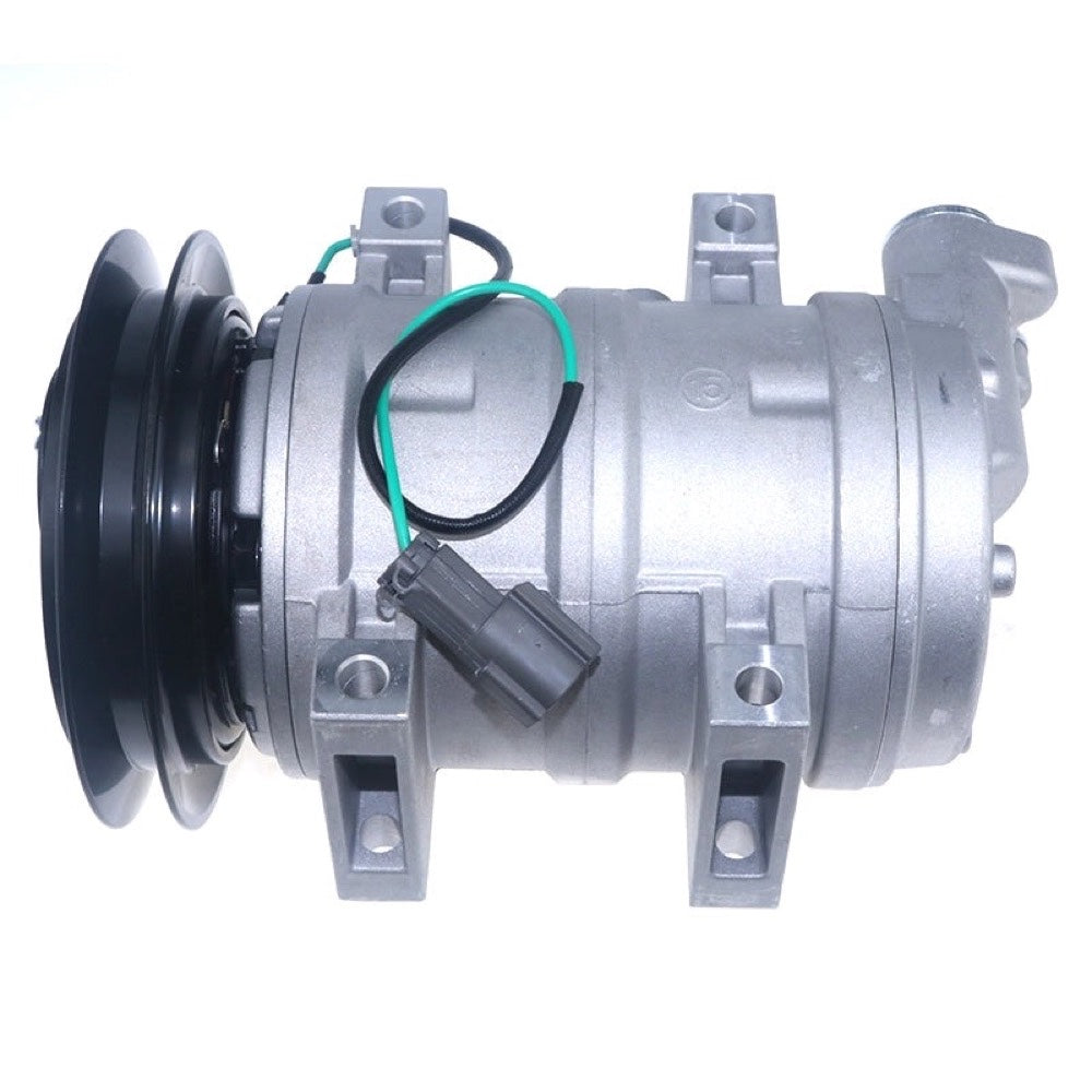 Zexel DKS15CH A/C Compressor 22B-979-1630 compatible with Komatsu Excavator PC128US-2 PC138US-2 PC228US-3 PC308USLC-3