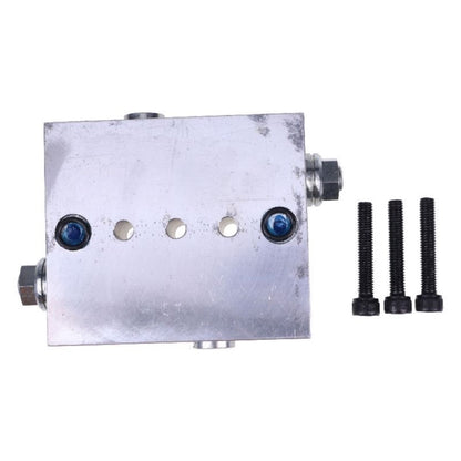 Rotary Actuator Counter Balance Valve 26554 compatible with Helac L10-3.0 L10-5.5 L10-9.5 L10-15 L10-25 L20-4.5 L20-8.2 L20-15 L20-25