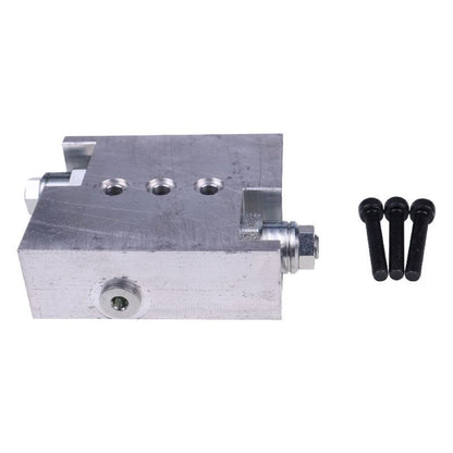 Rotary Actuator Counter Balance Valve 26554 compatible with Helac L10-3.0 L10-5.5 L10-9.5 L10-15 L10-25 L20-4.5 L20-8.2 L20-15 L20-25