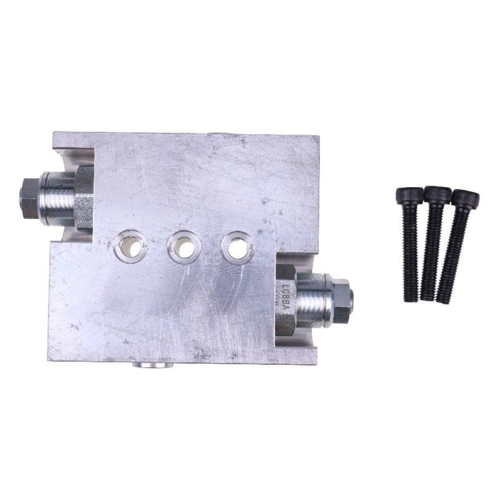 Rotary Actuator Counter Balance Valve 26554 compatible with Helac L10-3.0 L10-5.5 L10-9.5 L10-15 L10-25 L20-4.5 L20-8.2 L20-15 L20-25