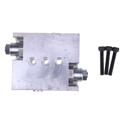 Rotary Actuator Counter Balance Valve 26554 compatible with Helac L10-3.0 L10-5.5 L10-9.5 L10-15 L10-25 L20-4.5 L20-8.2 L20-15 L20-25