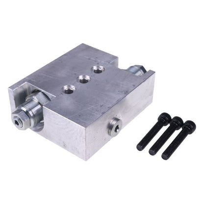Rotary Actuator Counter Balance Valve 26554 compatible with Helac L10-3.0 L10-5.5 L10-9.5 L10-15 L10-25 L20-4.5 L20-8.2 L20-15 L20-25