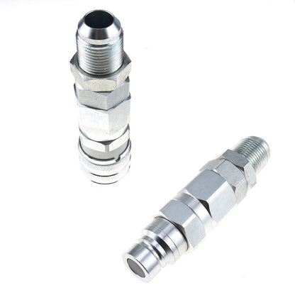 #12 JIC Flat Face Hydraulic Quick Connect Coupler compatible with Bobcat 7753 773 863 873 963