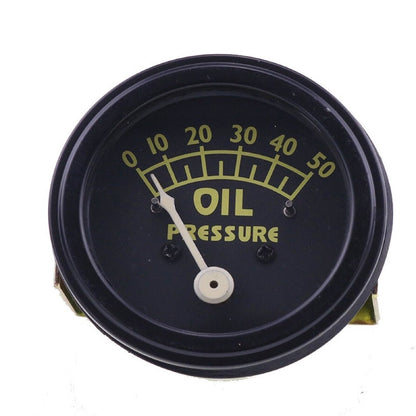 0-50 PSI Oil Pressure Gauge 9N9273A 506902M1 suitable for Ford 8N 9N 2N Massey Ferguson 202 204 35 50 65 Tractor
