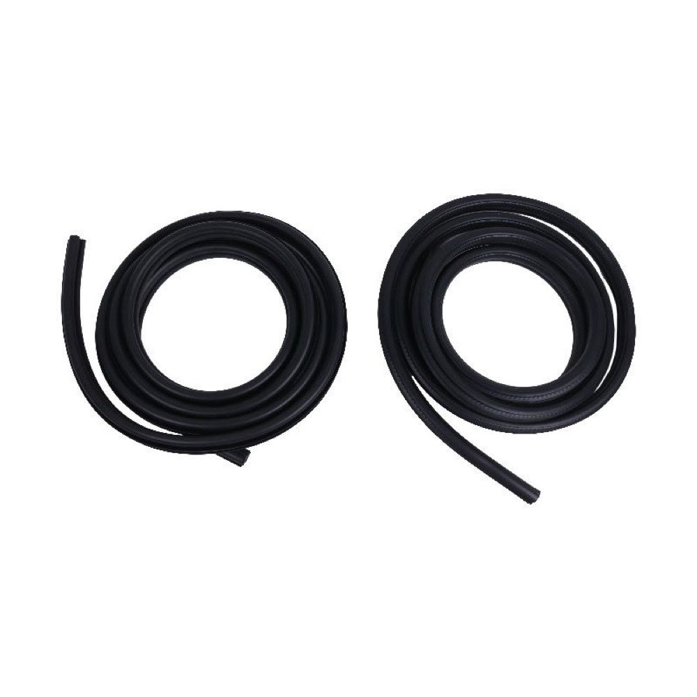 1 Pair Front Door Rubber Weatherstrip Seal 1AWSK00407 for use with 94-02 Dodge Ram Pickup Truck