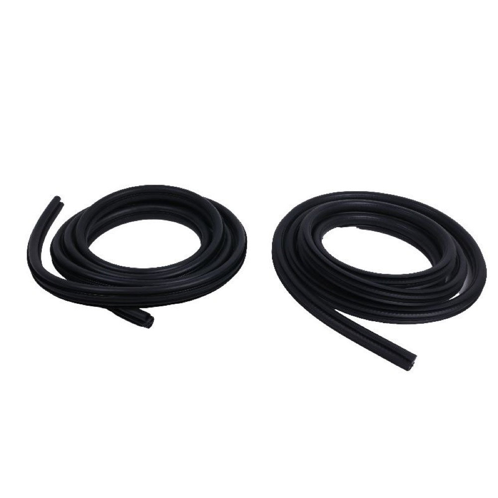 1 Pair Front Door Rubber Weatherstrip Seal 1AWSK00407 for use with 94-02 Dodge Ram Pickup Truck