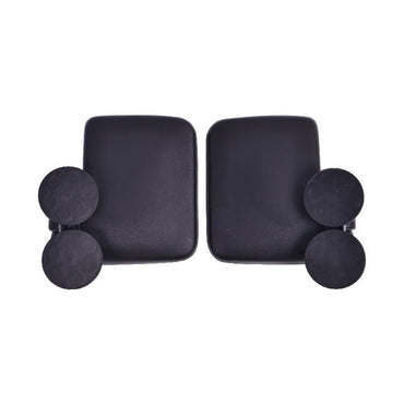 1 Pair Rubber Coated Magnetic Side Mirror 03RVM0001BBK for use with Kubota John Deere Forklift Tractor