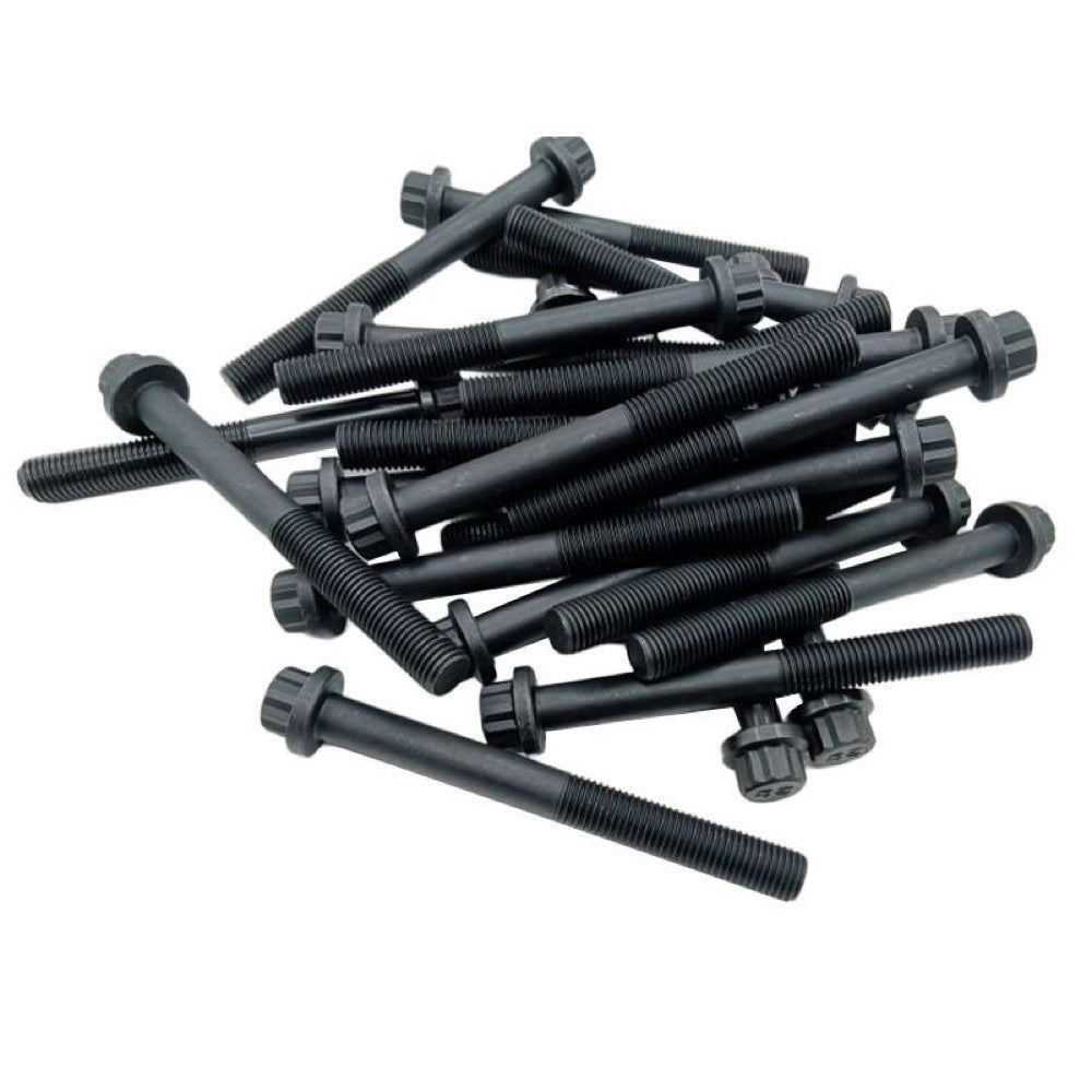 1 Set Cylinder Head Bolt for use with Isuzu 6BD1 6BG1 Doosan Daewoo DB58 Engine