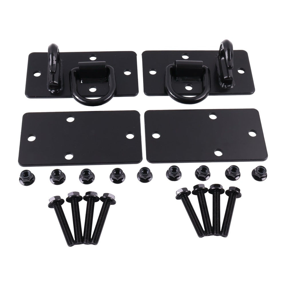 1 Set Heavy-Duty 1/2" D-Ring Shackle – 12000lbs Load Capacity Carbon Steel Construction