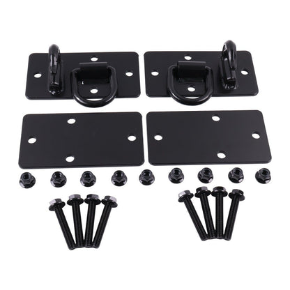 1 Set Heavy-Duty 1/2" D-Ring Shackle – 12000lbs Load Capacity Carbon Steel Construction