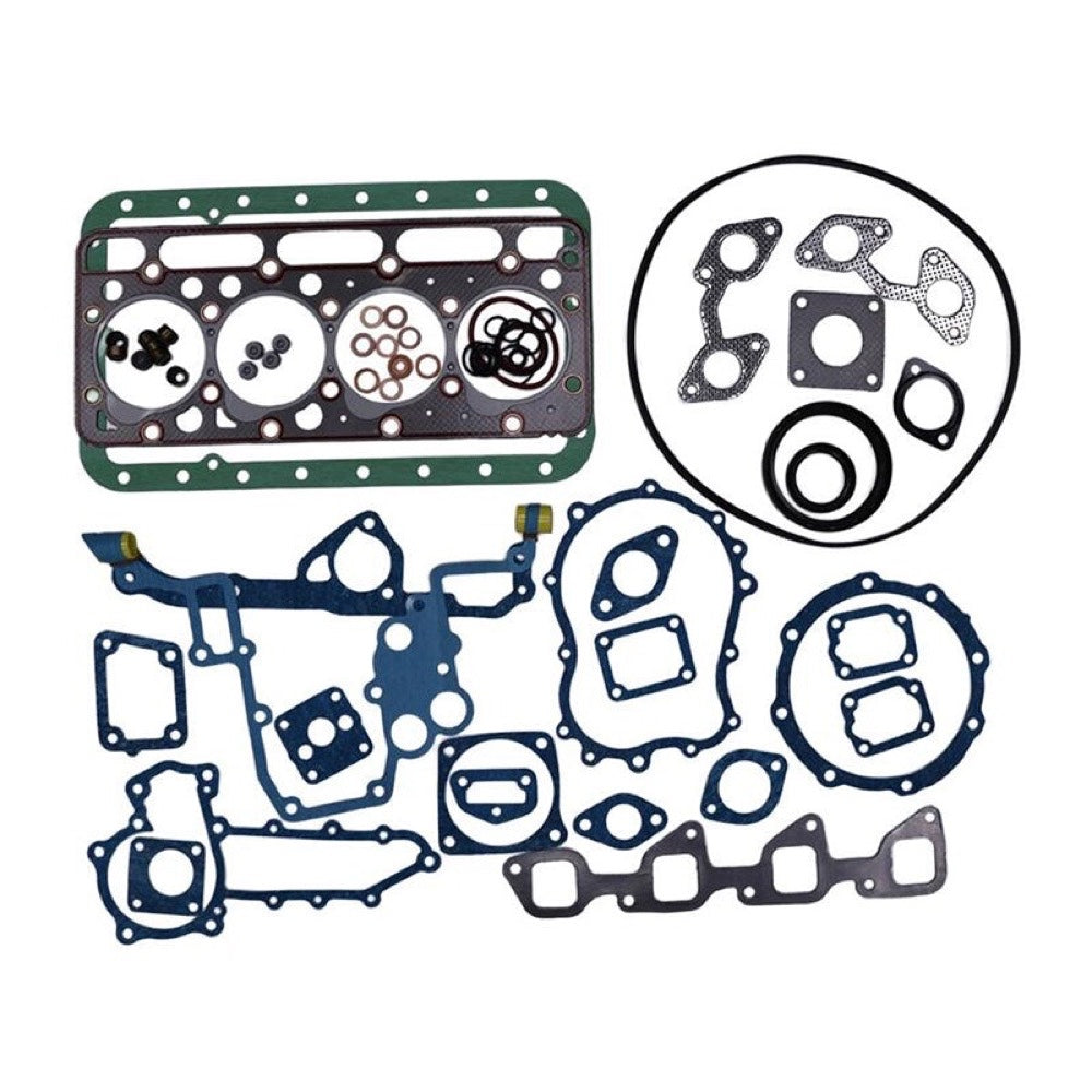 1 Set of Overhaul Gasket Kit compatible with Kubota Engine V2203 Indirect Injection