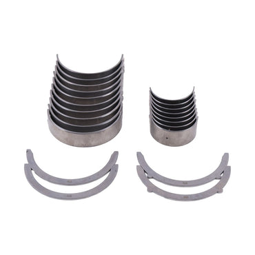 1 Set Standard Main Bearings & Con Rod Bearings & Thrust Washers suitable for Kubota Engine V3307 V3307T CASE Compactor SV207E Loader SL50TR