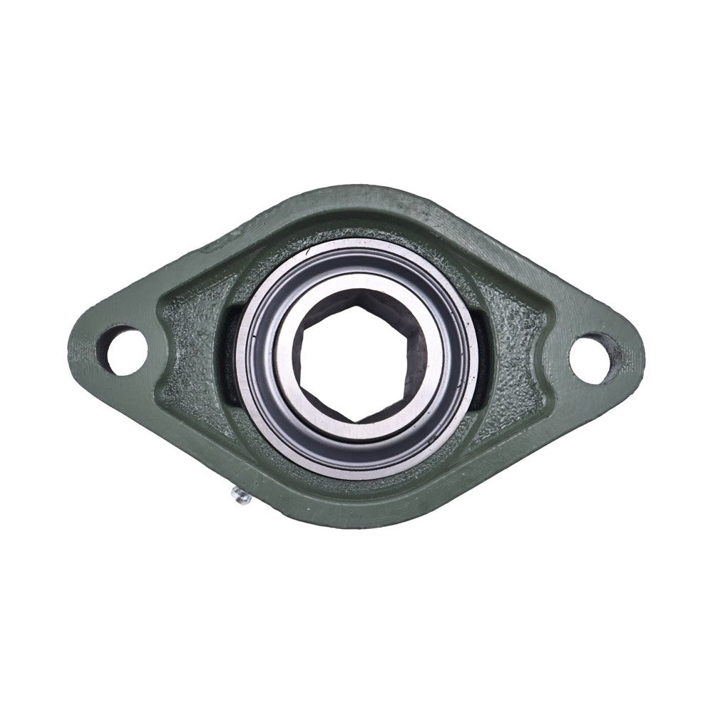 1-1/4" Hex Bore 2-Bolt Flange Bearing 207KPPB57 fits Progressive Turf Equipment 213025