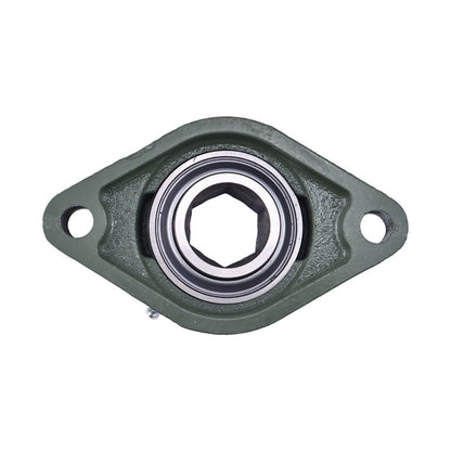 1-1/4" Hex Bore 2-Bolt Flange Bearing 207KPPB57 fits Progressive Turf Equipment 213025