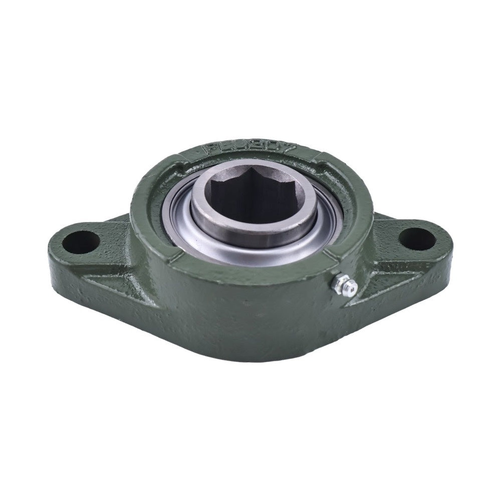 1-1/4" Hex Bore 2-Bolt Flange Bearing 207KPPB57 fits Progressive Turf Equipment 213025