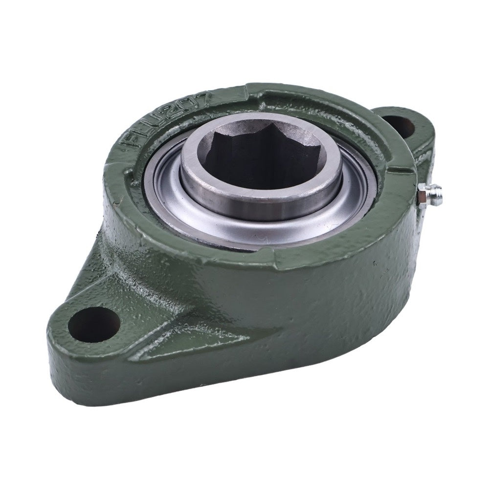 1-1/4" Hex Bore 2-Bolt Flange Bearing 207KPPB57 fits Progressive Turf Equipment 213025
