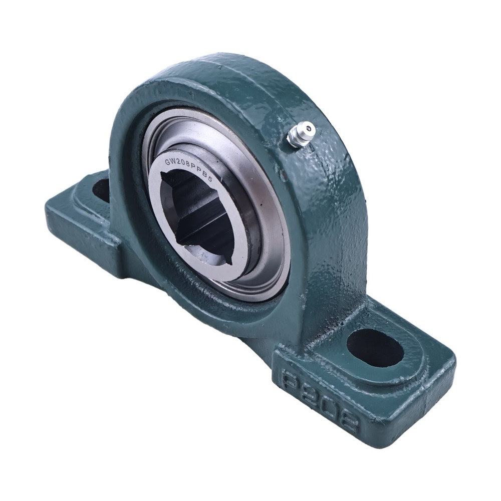 1-1/8" Aftermarket Tufline TPBT60 GW208PPB5-P Square Disc Harrow Pillow Block Bearing