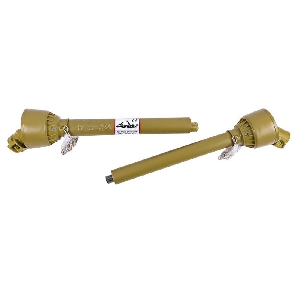 1-3/8" x 6 Spline Both Ends 31.5"-43.3" Length Series 1 PTO Shaft Driveshaft compatible with Lawnmower Tractor