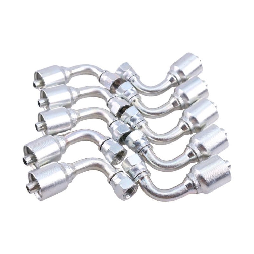 10 Pcs Hydraulic Hose Fitting With 3/8" Female JIC Swivel 13943-6-6 for use with Parker