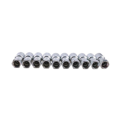 10 Pcs Hydraulic Hose Fitting With 5/8" Female JIC Swivel 10643-10-8 for use with Parker