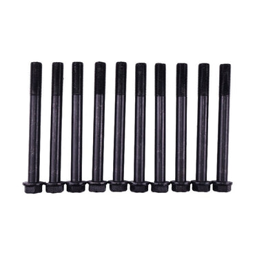 10 Pieces Cylinder Head Bolt 4352126 fits Kubota Engine V3307 V3307-CR-T-E4B Jacobsen Mower HR800