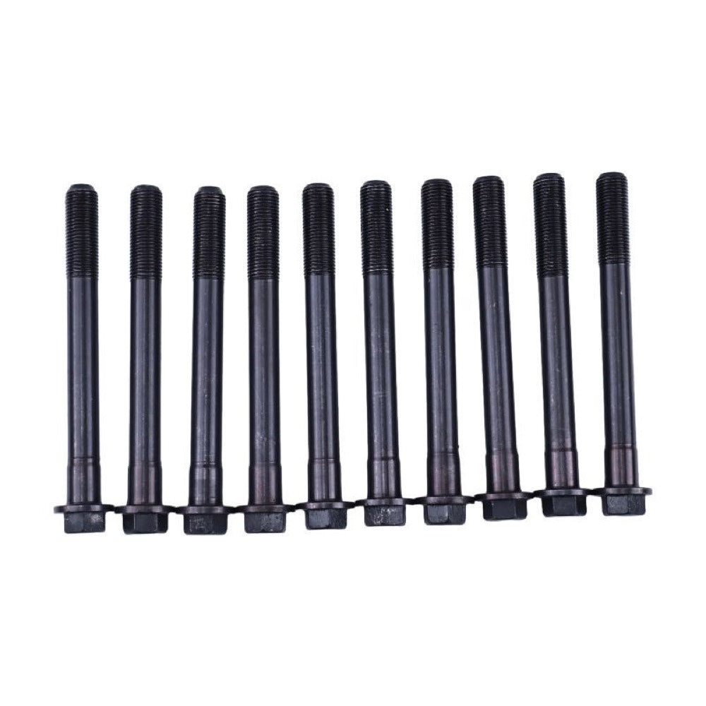 10 Pieces Cylinder Head Bolt 80105-76041-71 for use with Toyota Engine 4Y Forklift 8FGCU15 8FGCU18 8FGCU20 8FGCU25