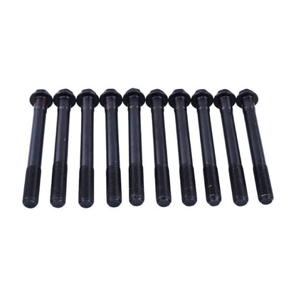10 Pieces Cylinder Head Bolt 80105-76041-71 for use with Toyota Engine 4Y Forklift 8FGCU15 8FGCU18 8FGCU20 8FGCU25
