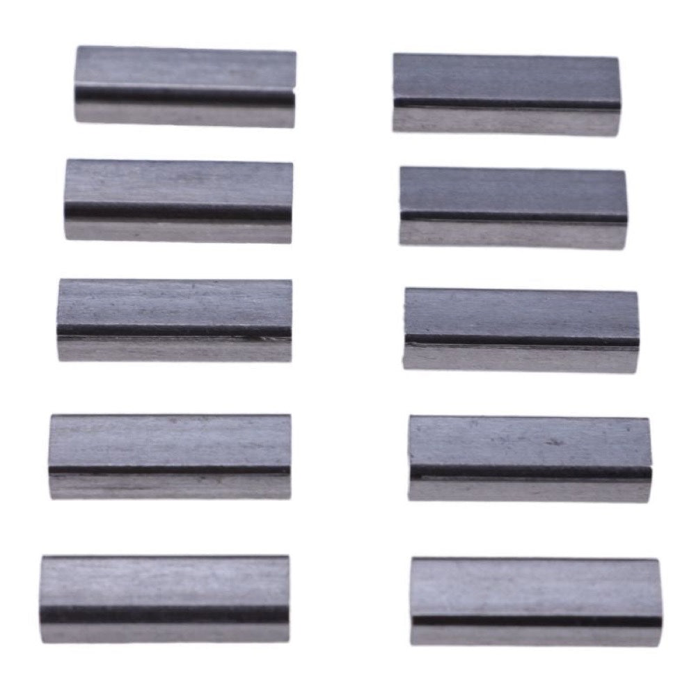 10 Pieces Flywheel Key M47968 LG222698 222698S PT7211 for use with Briggs & Stratton Engine 121682 128802 John Deere Cub Cadet Lawn Boy Toro Mower