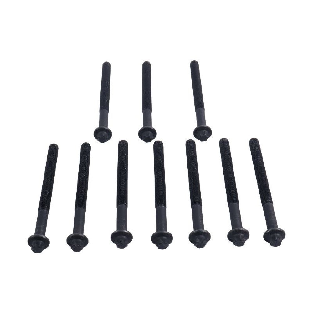 10 Pieces M12 x 140mm Engine Cylinder Head Bolt 320/02711 320/02521 fits JCB Loader 3C 3CX 3D 1400B 1550B 1600B 1700B 214 215 216 217