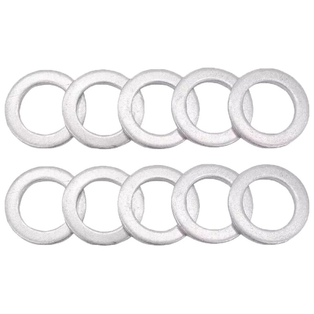 10 Pieces Oil Drain Plug Gaskets 09168-12012 fits Suzuki Marine Outboard DF40 DF50 DF60 DF40A DF70A DF115 DF300B DF200 DF150 DF140