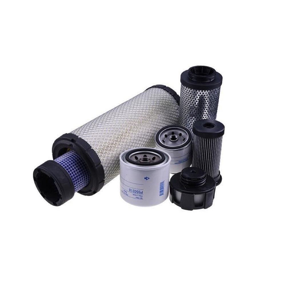 1000/2000 Hour Filter Kit 7316226 compatible with Bobcat Skid Steer Loader S510 S530