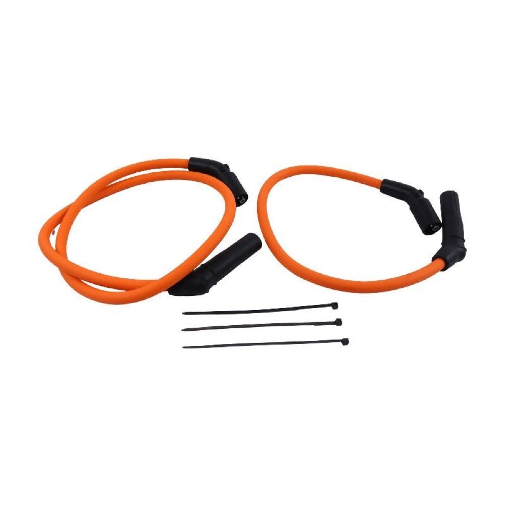 10mm Orange Silicone Spark Plug Wire TONS-0915FLH suitable for Harley Davidson Motorcycle 2009-2016 FLHR Road King