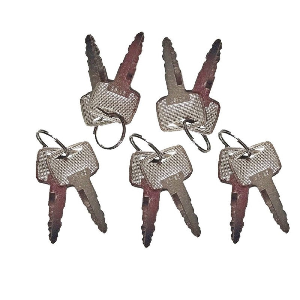 10PCS A5160 Ignition Key 91A07-01910 suitable for Mitsubishi CAT FG Series Lifts