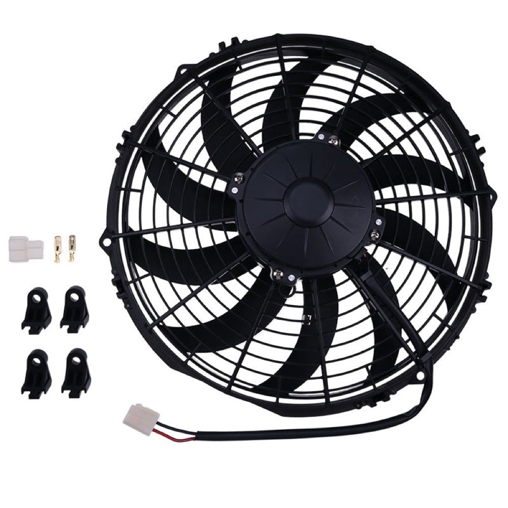 12 Inch Electric Puller Fan 30102029 VA10-AP70/LL-61A compatible with Spal
