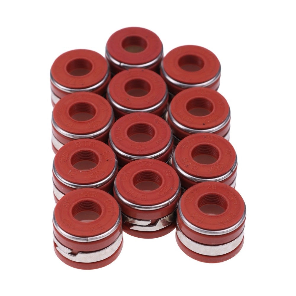 12 Pieces Valve Stem Seal 3921640 3901097 3921639 fits Cummins Engine 4BT 6BT 4B3.9 6B5.9 B6.7S G5.9 ISB5.9G QSB3.9 QSB5.9 QSL9 Dodge 5.9L
