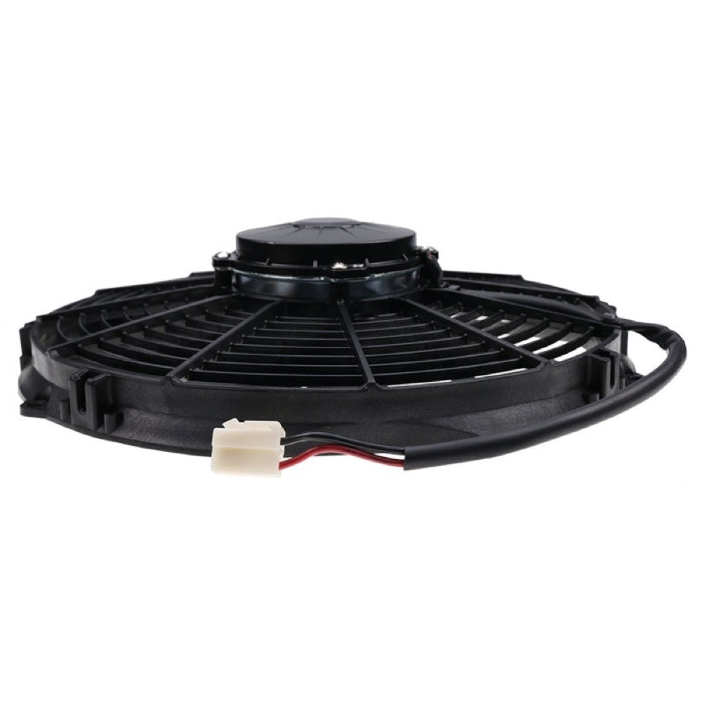 12" Medium Profile Puller Fan for use with Excavator Loader Dozer Truck Generator - Replaces Spal 30101504 VA10-AP50/C-25A