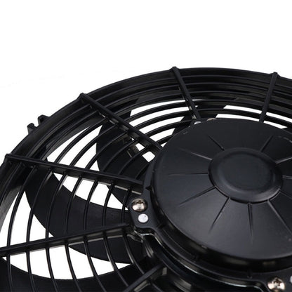 12" Medium Profile Puller Fan for use with Excavator Loader Dozer Truck Generator - Replaces Spal 30101504 VA10-AP50/C-25A