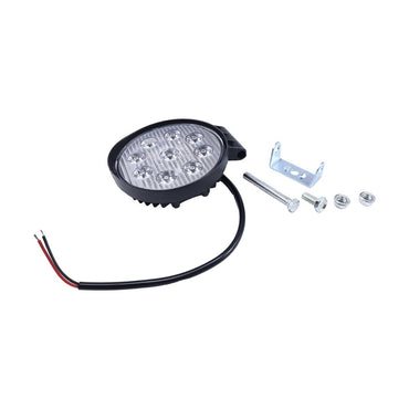 12-80V 27W Round LED Headlight fits Hyster Forklift