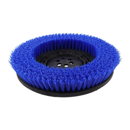 12.5" Pad 13" Brush Surface Blue 0.8mm Corrugated PP Bristle Brush 1014346 fits Tennant Floor Scrubber T7 A5 T5e